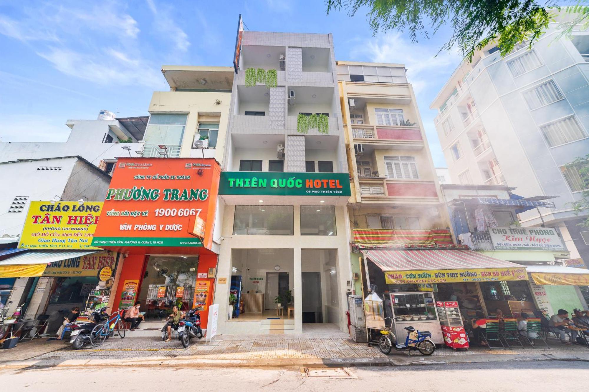 הו צ'י מין סיטי Thien Quoc Hotel מראה חיצוני תמונה