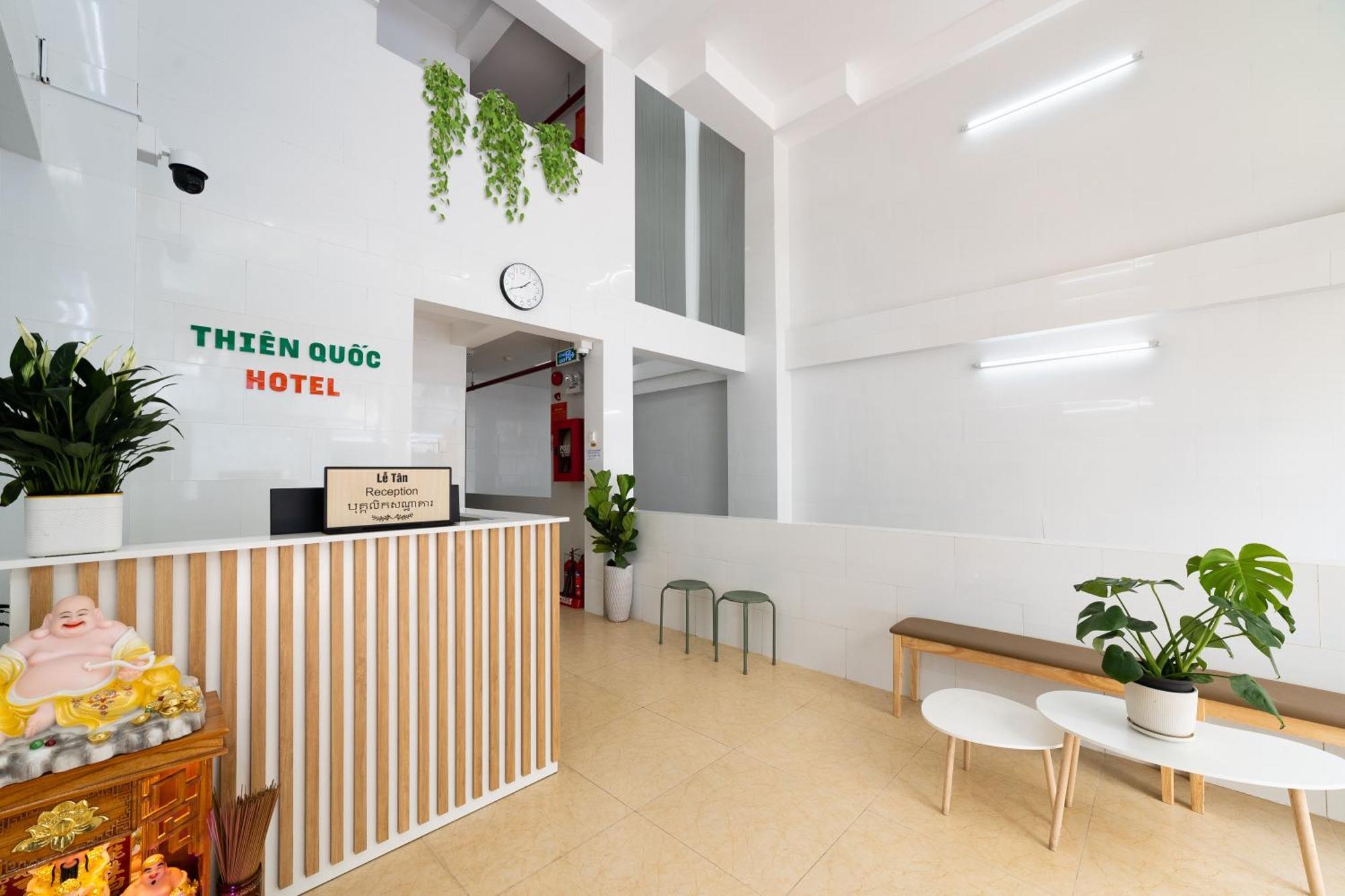 הו צ'י מין סיטי Thien Quoc Hotel מראה חיצוני תמונה