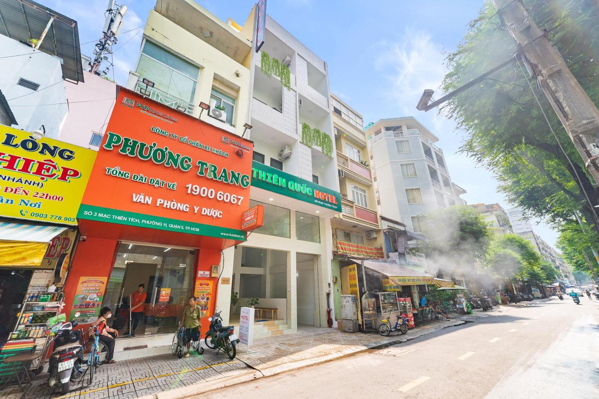 הו צ'י מין סיטי Thien Quoc Hotel מראה חיצוני תמונה